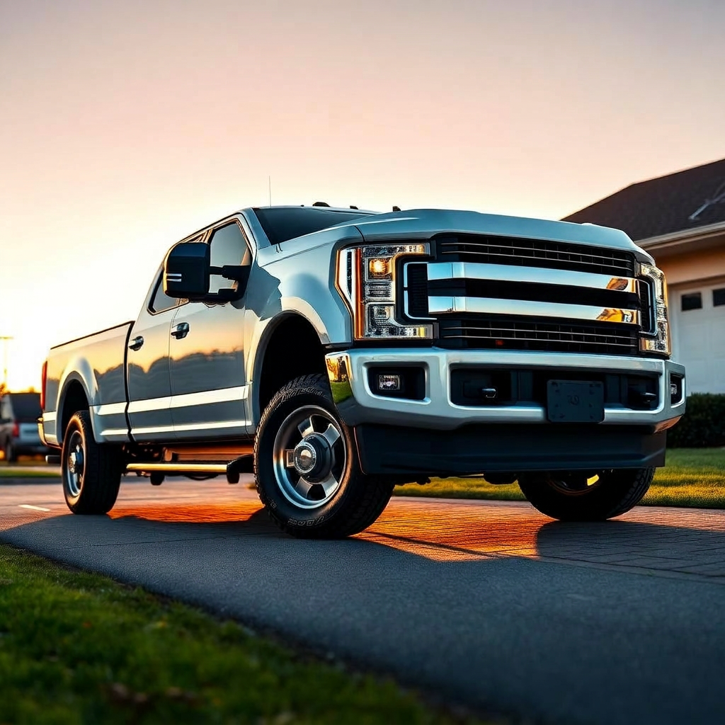 Detailed Ford F-250 truck